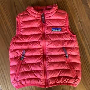 Patagonia Kids Down Sweater Puffy Vest 2T